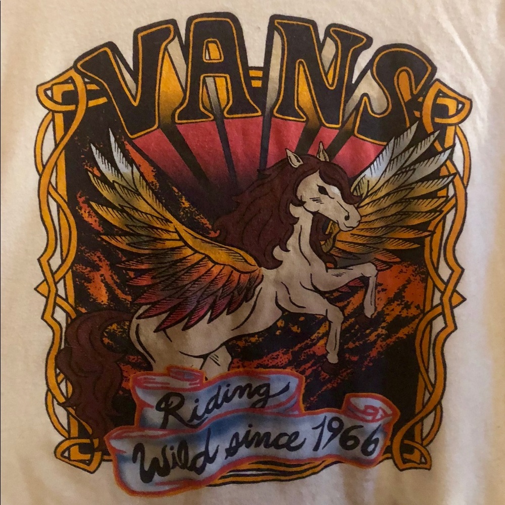 Authentic VANS “Riding Wild” Tee (L)